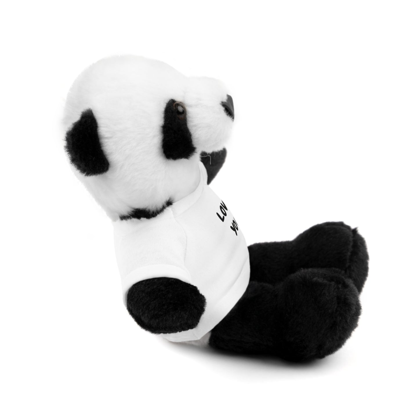 'Love You' Plush Animal with Tee — Cute & Cuddly Stuff with Support for your Home Team
