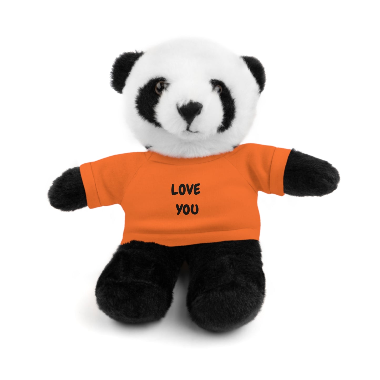 'Love You' Plush Animal with Tee — Cute & Cuddly Stuff with Support for your Home Team