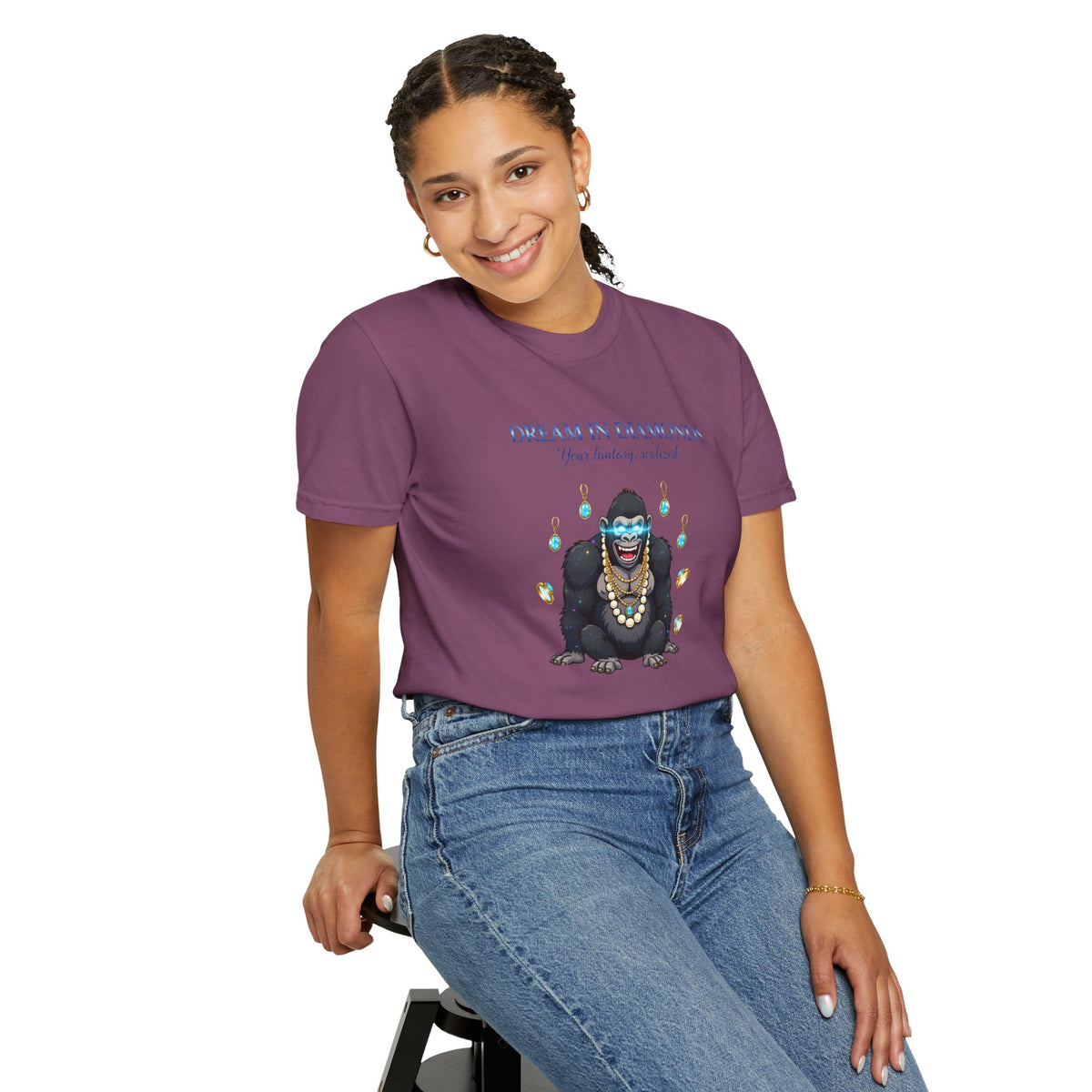 Girl‑Girl™ 01A · “Dream in Diamonds” Unisex Tee