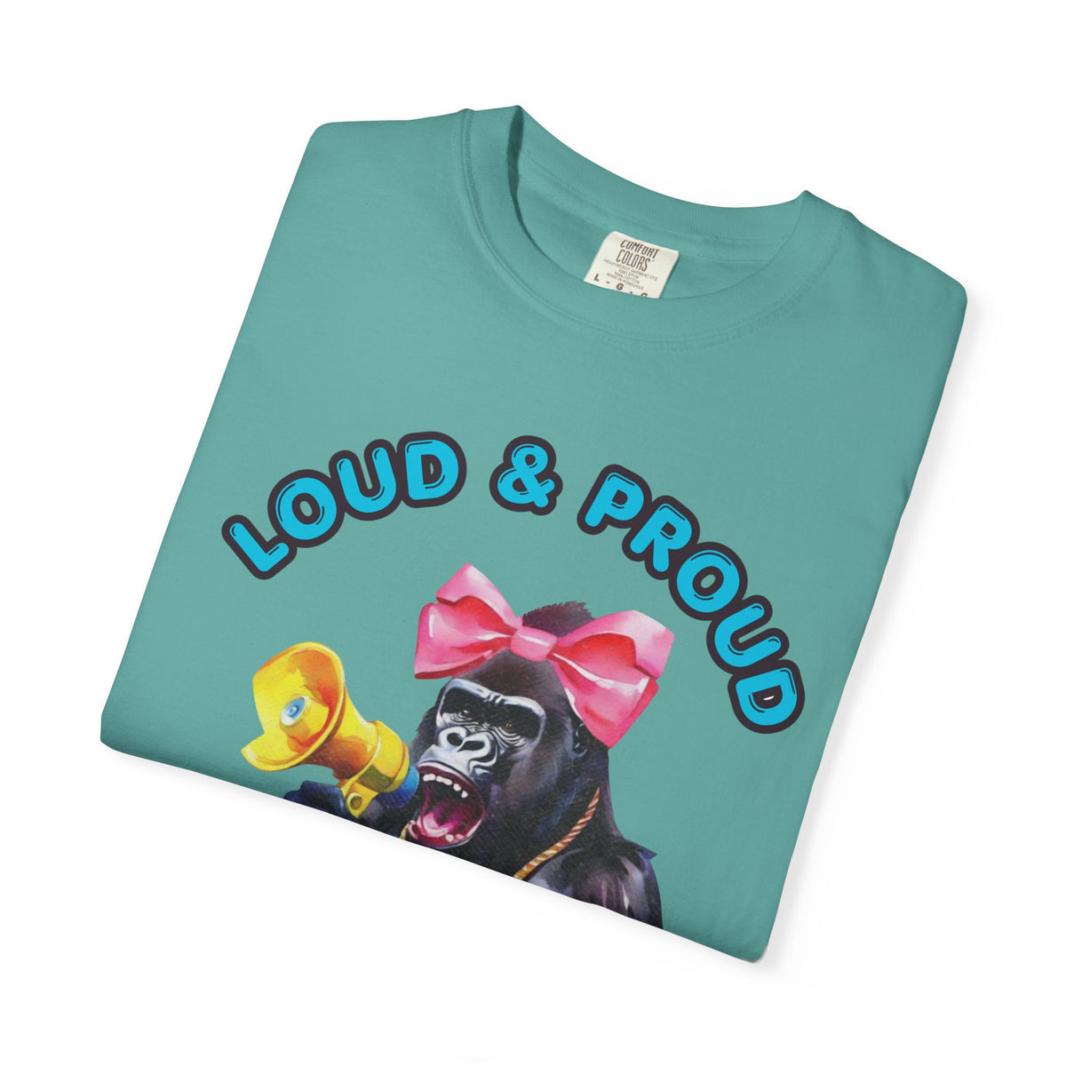 Girl‑Girl™ 01A · “Loud & Proud” Cheerleader Unisex Tee