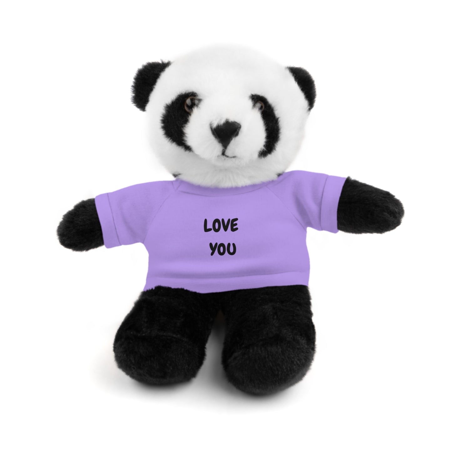 'Love You' Plush Animal with Tee — Cute & Cuddly Stuff with Support for your Home Team
