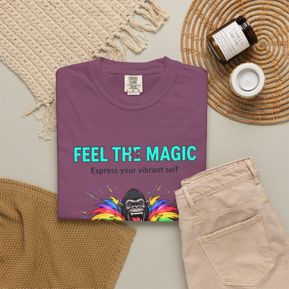 Girl‑Girl™ 01A · “Feel the Magic” Unisex Tee