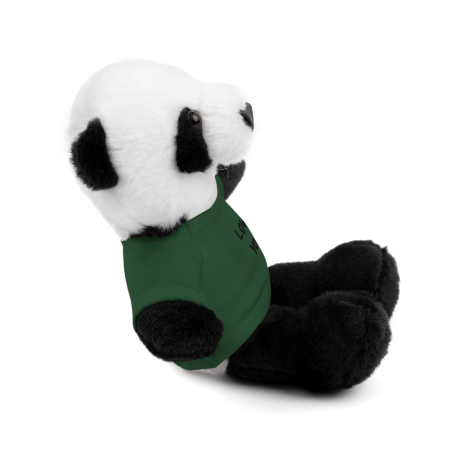 'Love You' Plush Animal with Tee — Cute & Cuddly Stuff with Support for your Home Team
