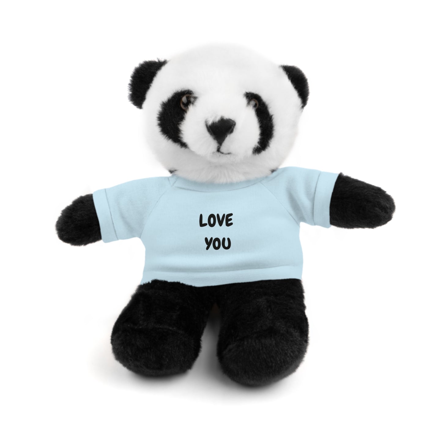 'Love You' Plush Animal with Tee — Cute & Cuddly Stuff with Support for your Home Team