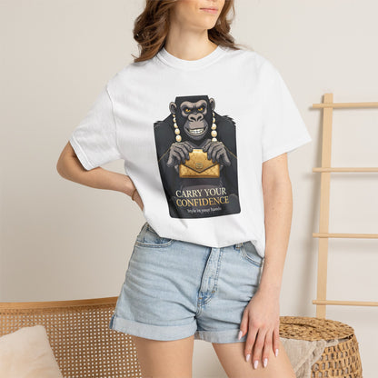 Girl‑Girl™ 01A · “Carry Your Confidence” Unisex Tee