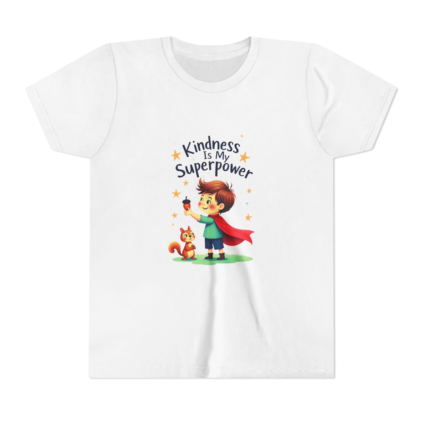 Affirmation Kids T‑Shirt – " Kindness is My Superpower– Back to School Confidence Tee