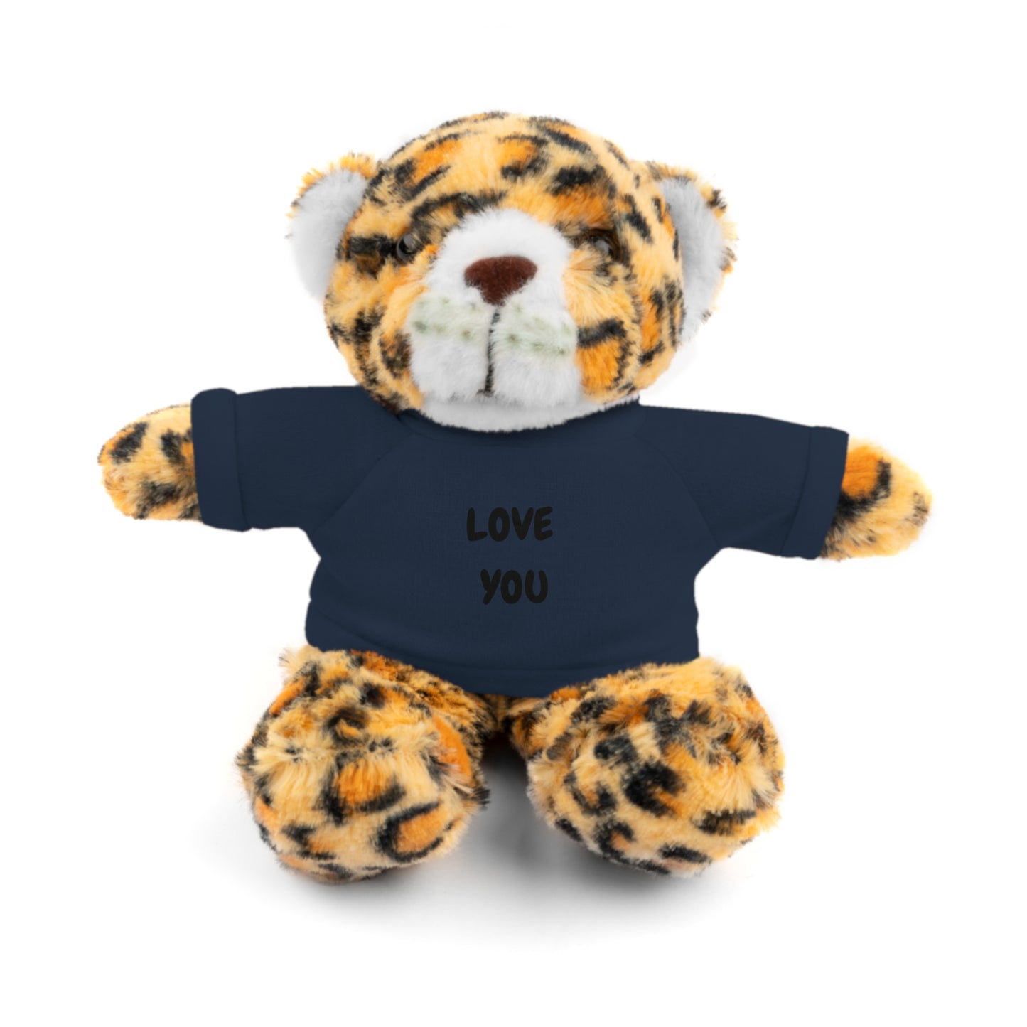 'Love You' Plush Animal with Tee — Cute & Cuddly Stuff with Support for your Home Team