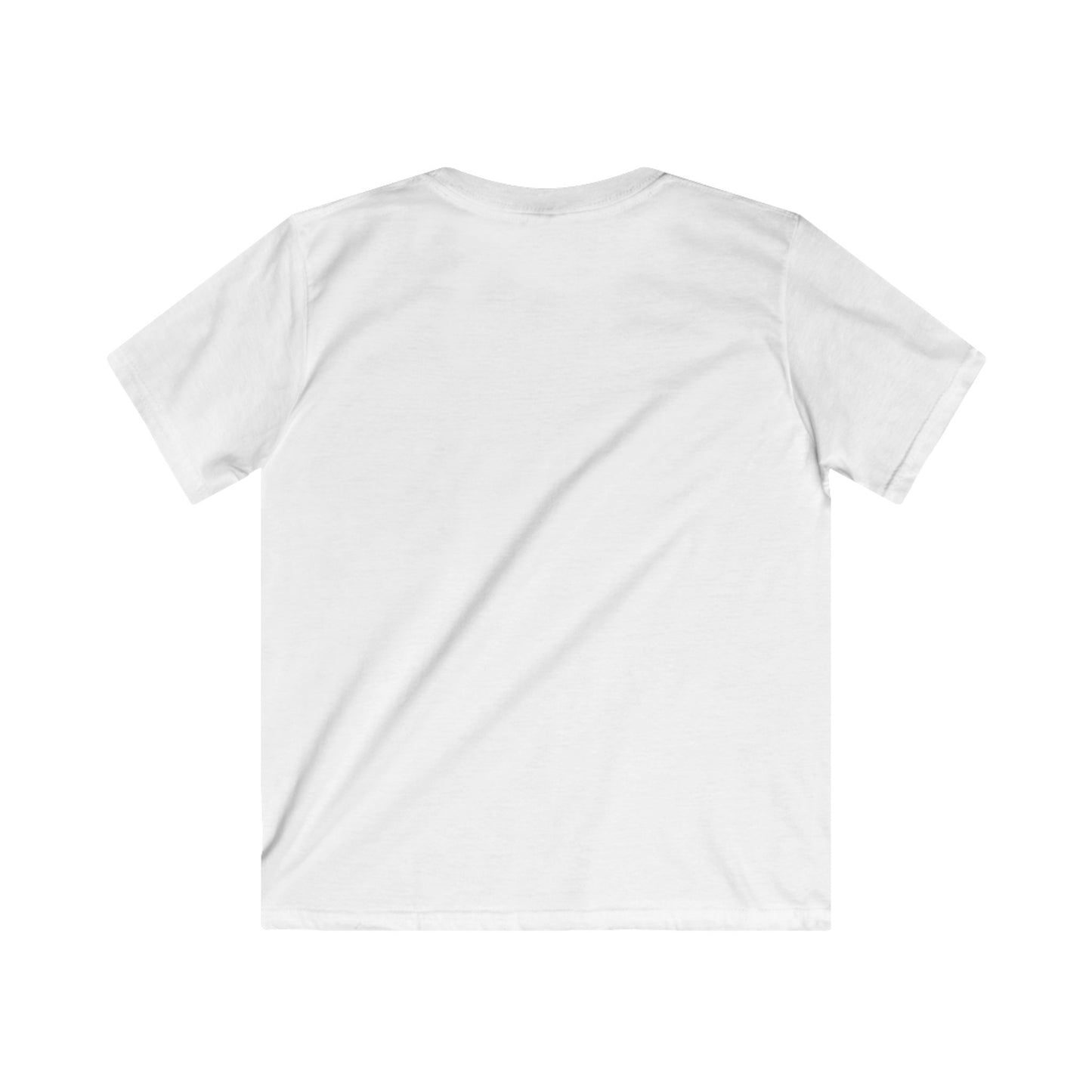 Spooky CatWitch Halloween Tee - Kids Softstyle Tee