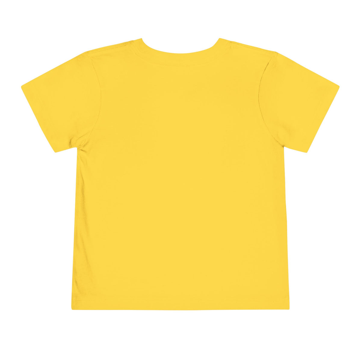 Yellow t-shirt on a white background