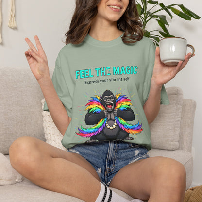 Girl‑Girl™ 01A · “Feel the Magic” Unisex Tee