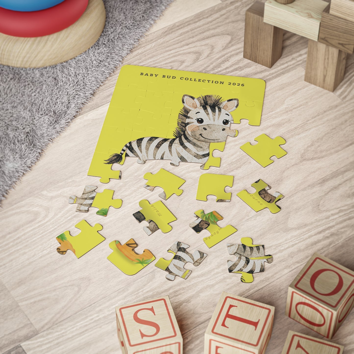 Deb Zebra — 30-Piece Kids' Puzzle (Baby Bud Collection)