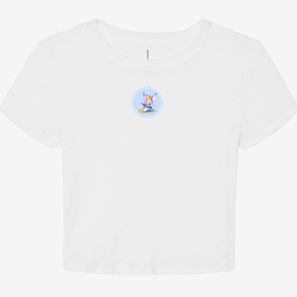 Fairies Reading Circle™:  Micro Rib Baby Tee 1010: Estelle