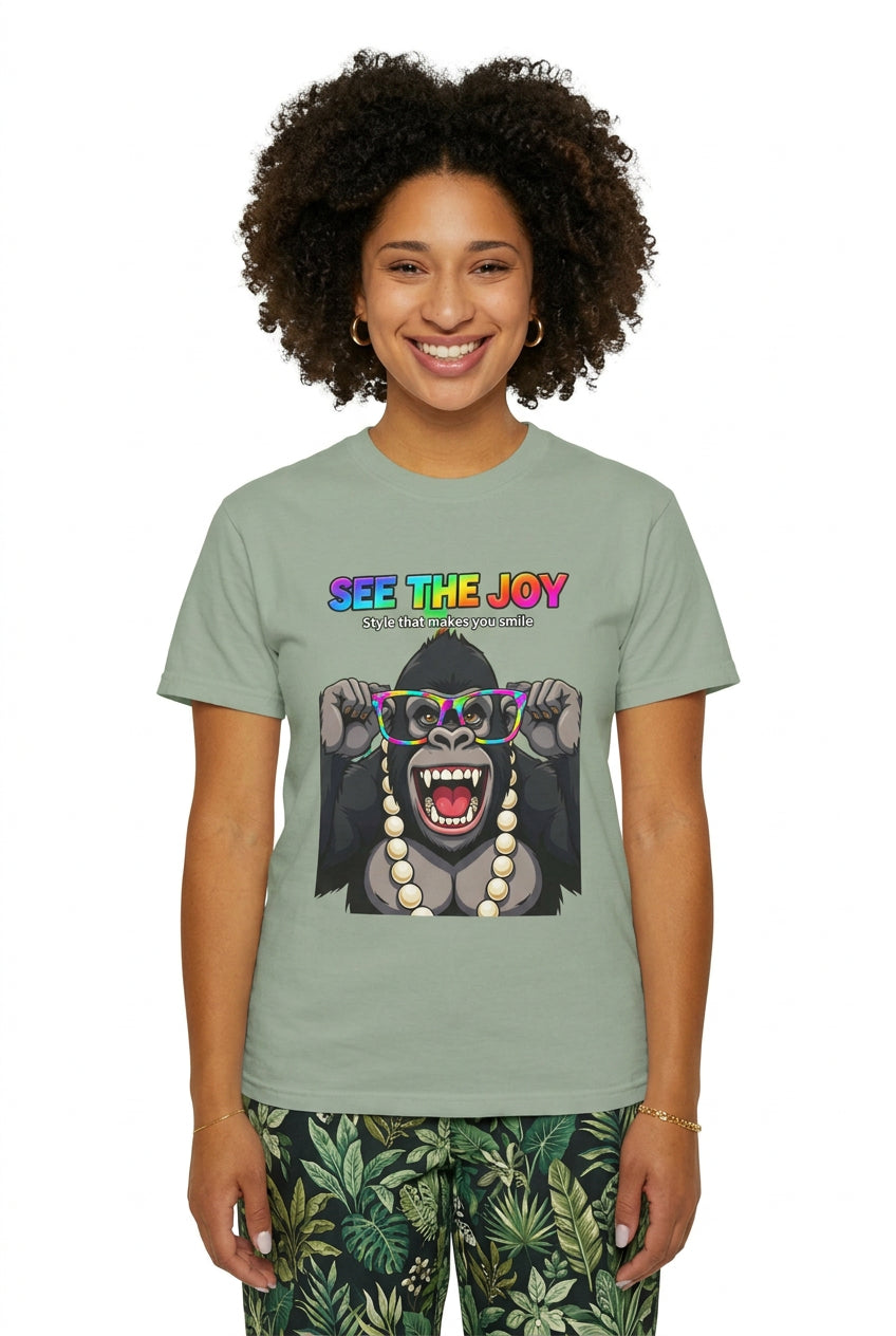 Girl‑Girl™ 01A · “See the Joy” Unisex Tee