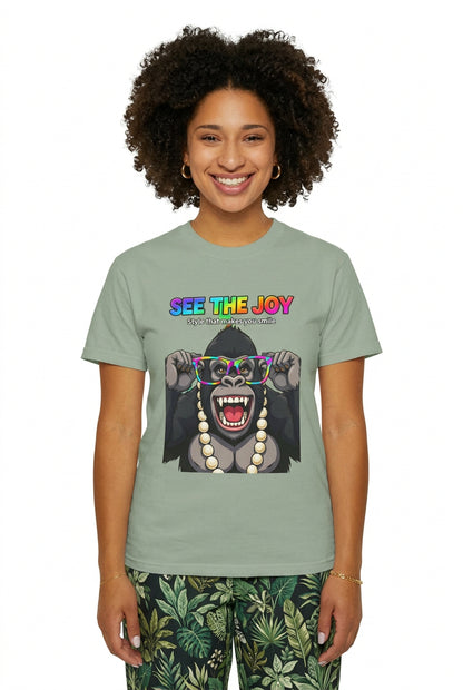 Girl‑Girl™ 01A · “See the Joy” Unisex Tee