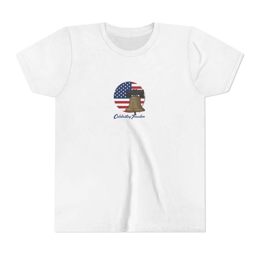 Youth Tee – Liberty Bell 1776: Celebrate America's Freedom with Kid's T-Shirt