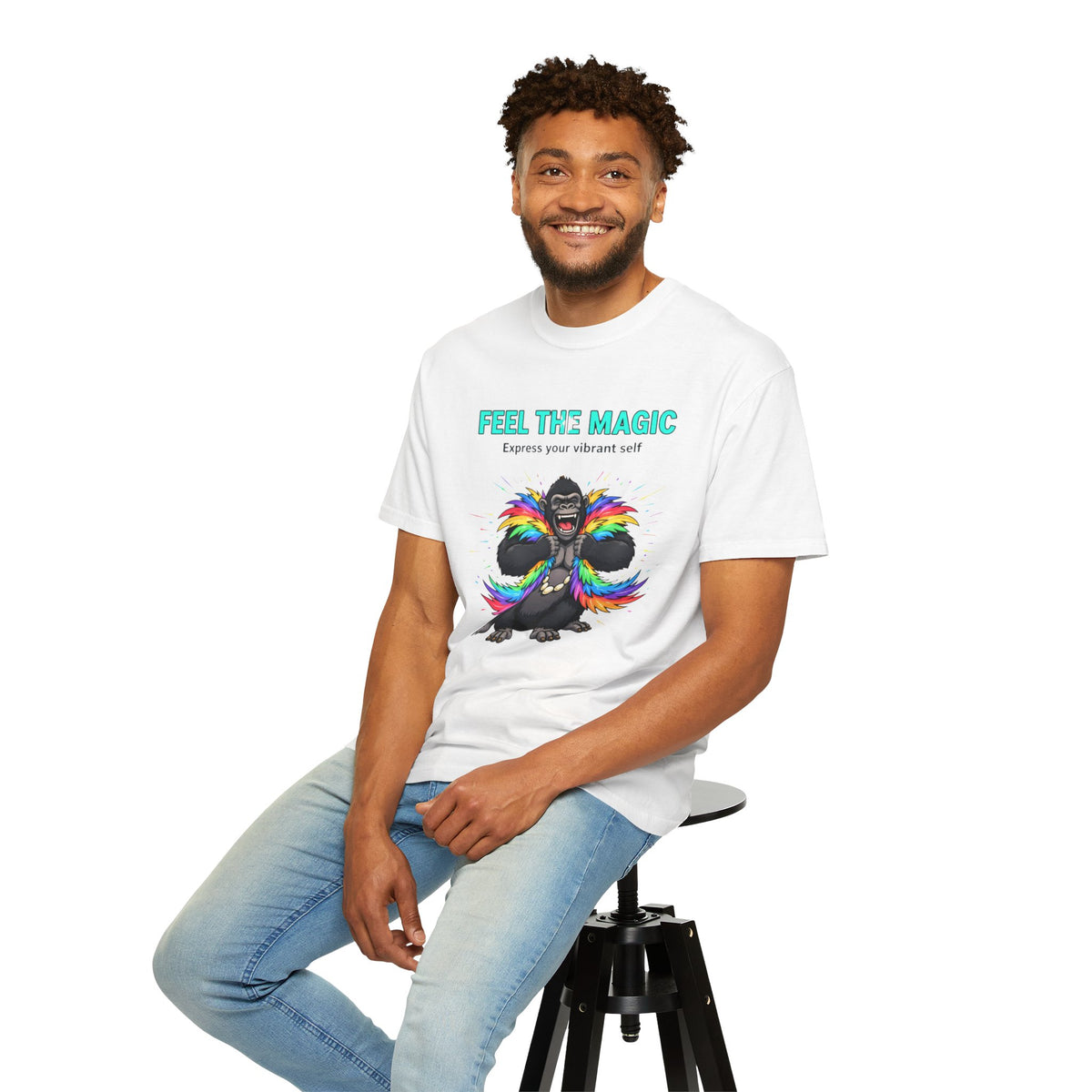 Girl‑Girl™ 01A · “Feel the Magic” Unisex Tee