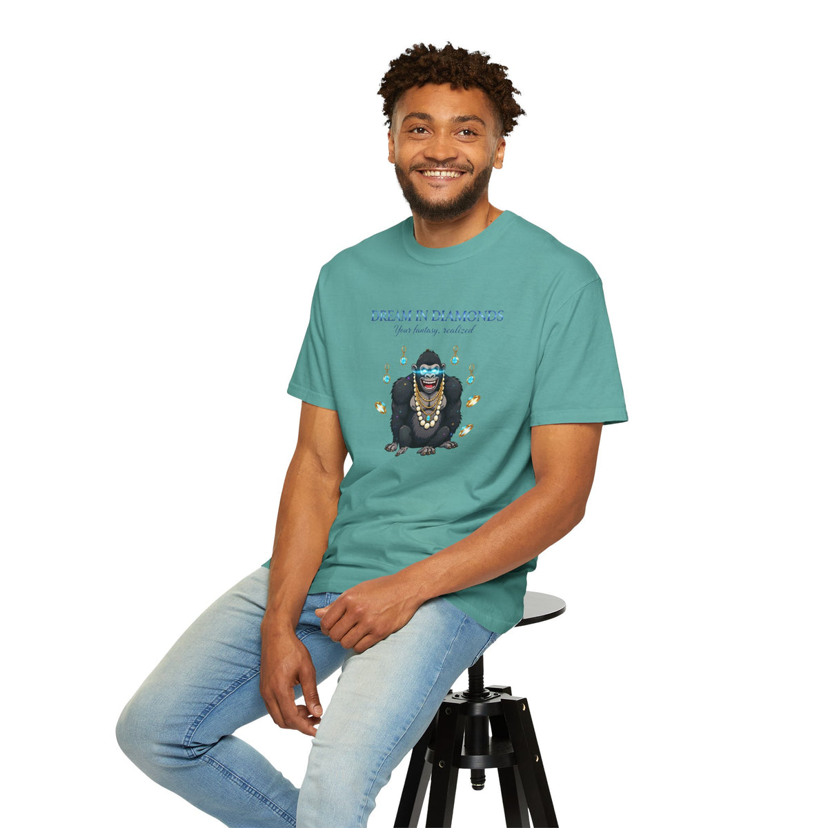 Girl‑Girl™ 01A · “Dream in Diamonds” Unisex Tee