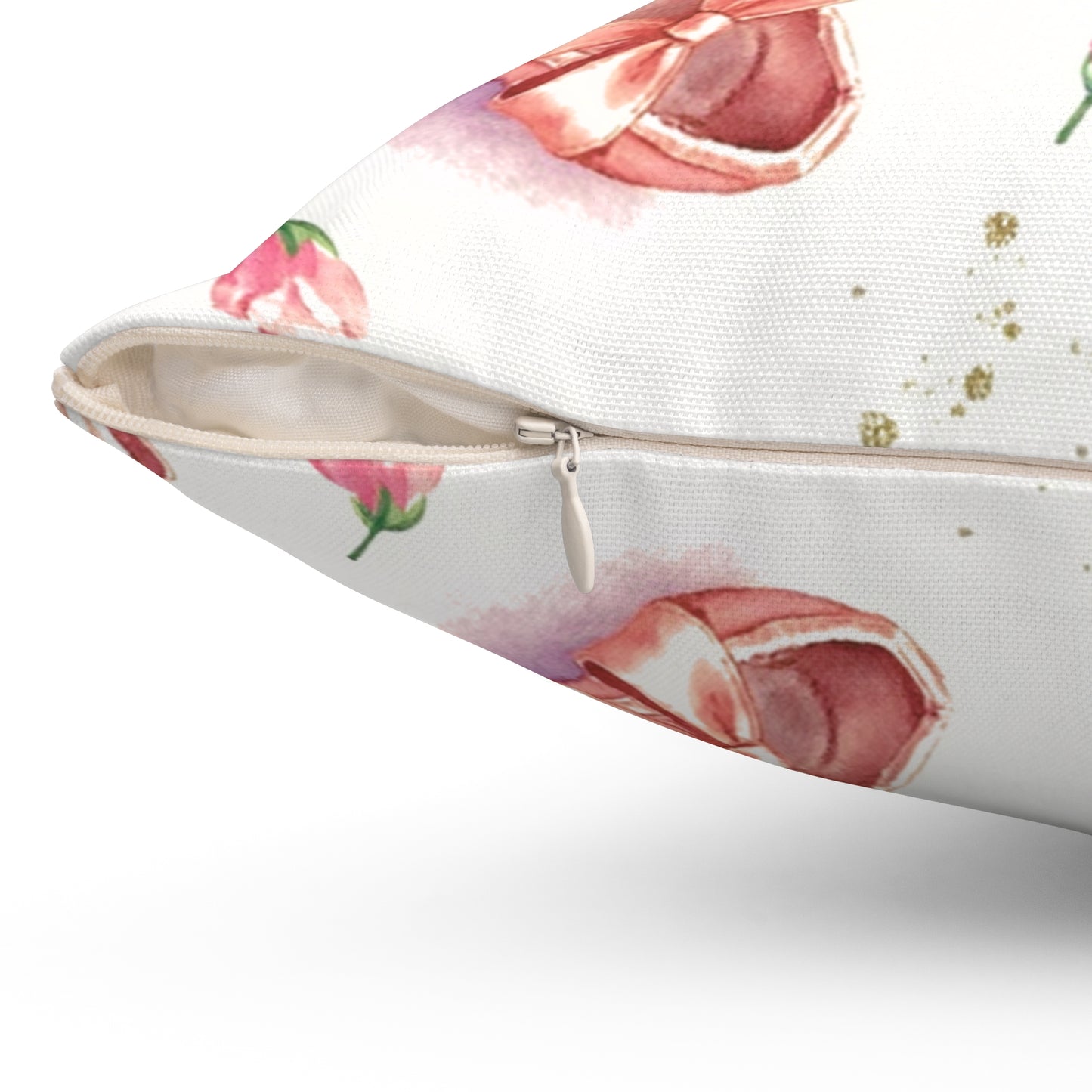 Pillow: Ballet Slippers Watercolor Decorative Cushion