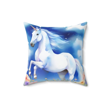 Pillow: Unicorn Magic Square Pillow — Decorative Cushion