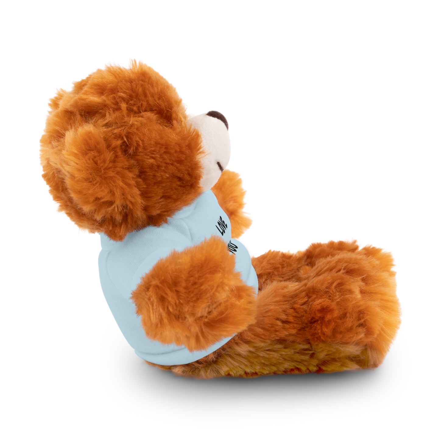 'Love You' Plush Animal with Tee — Cute & Cuddly Stuff with Support for your Home Team