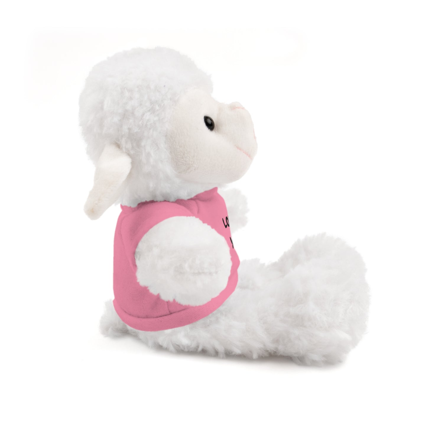 'Love You' Plush Animal with Tee — Cute & Cuddly Stuff with Support for your Home Team