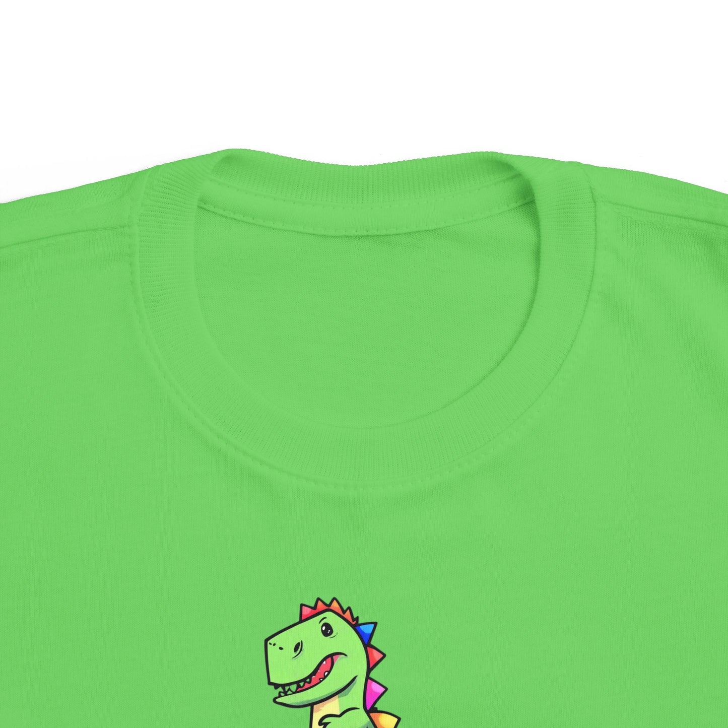 Toddler Dinosaur Tee — Cute Green Dino Graphic T-Shirt