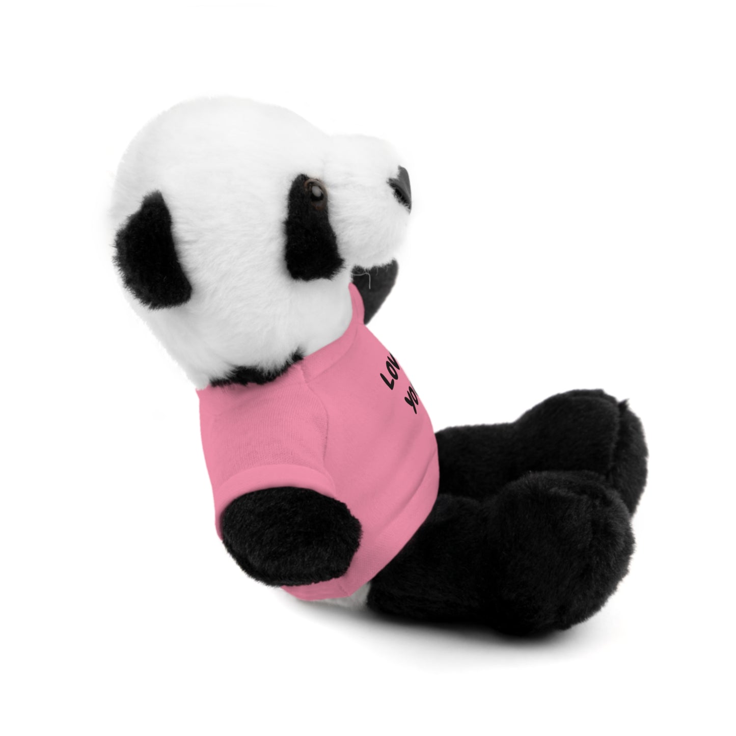 'Love You' Plush Animal with Tee — Cute & Cuddly Stuff with Support for your Home Team