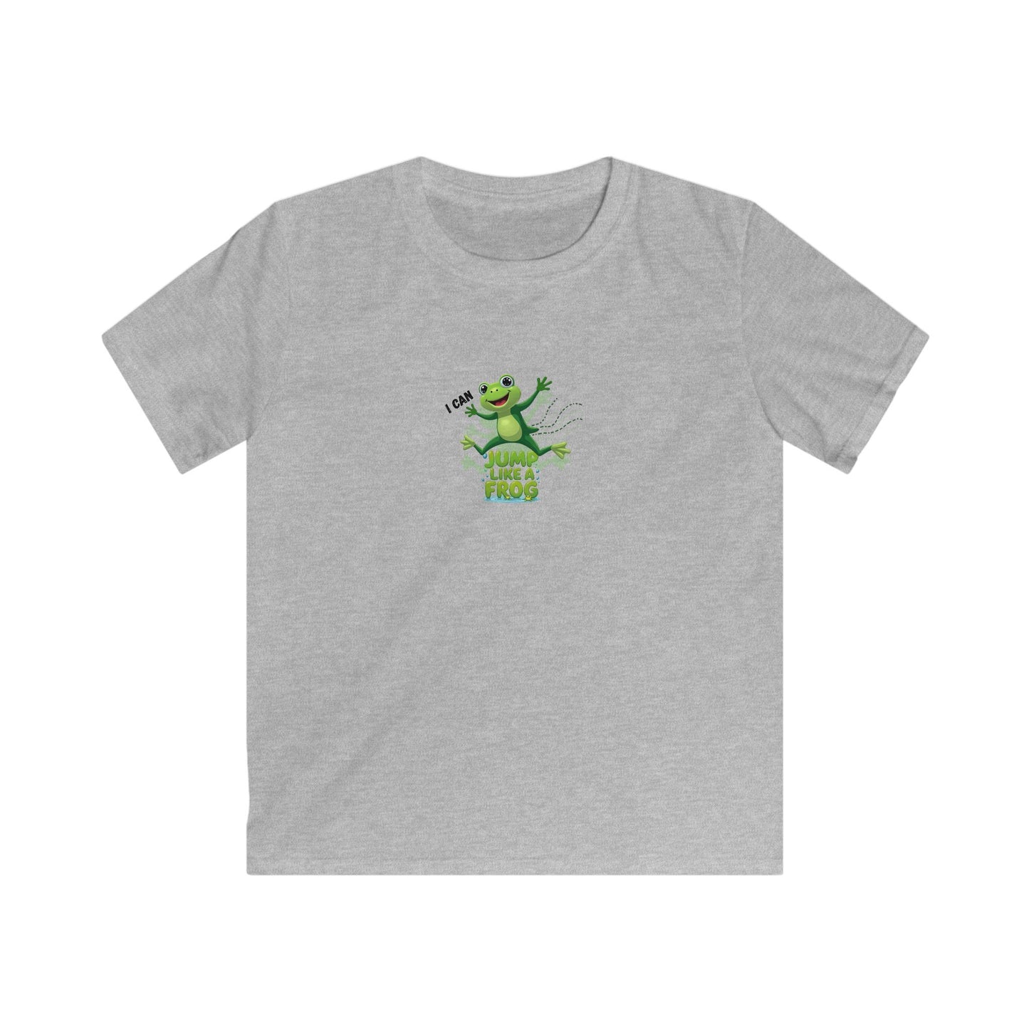 I CAN Jump Like a Frog: Kids Softstyle Tee