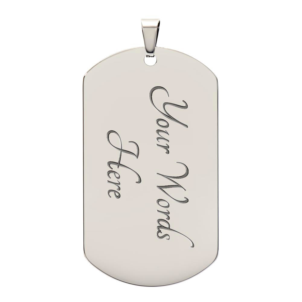 Talk About My Dog™: Bear in the Wind Dog Tag