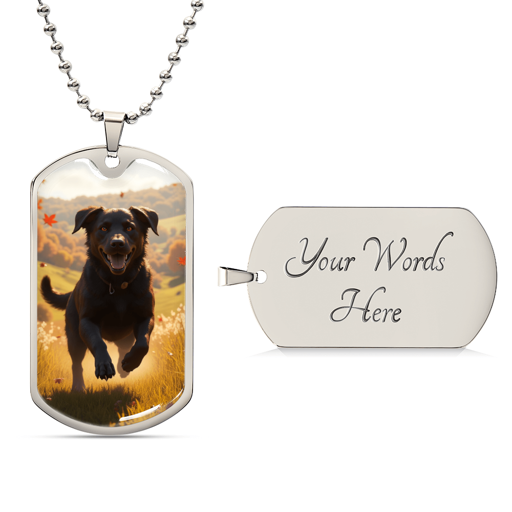 Talk About My Dog™: Bear in the Wind Dog Tag