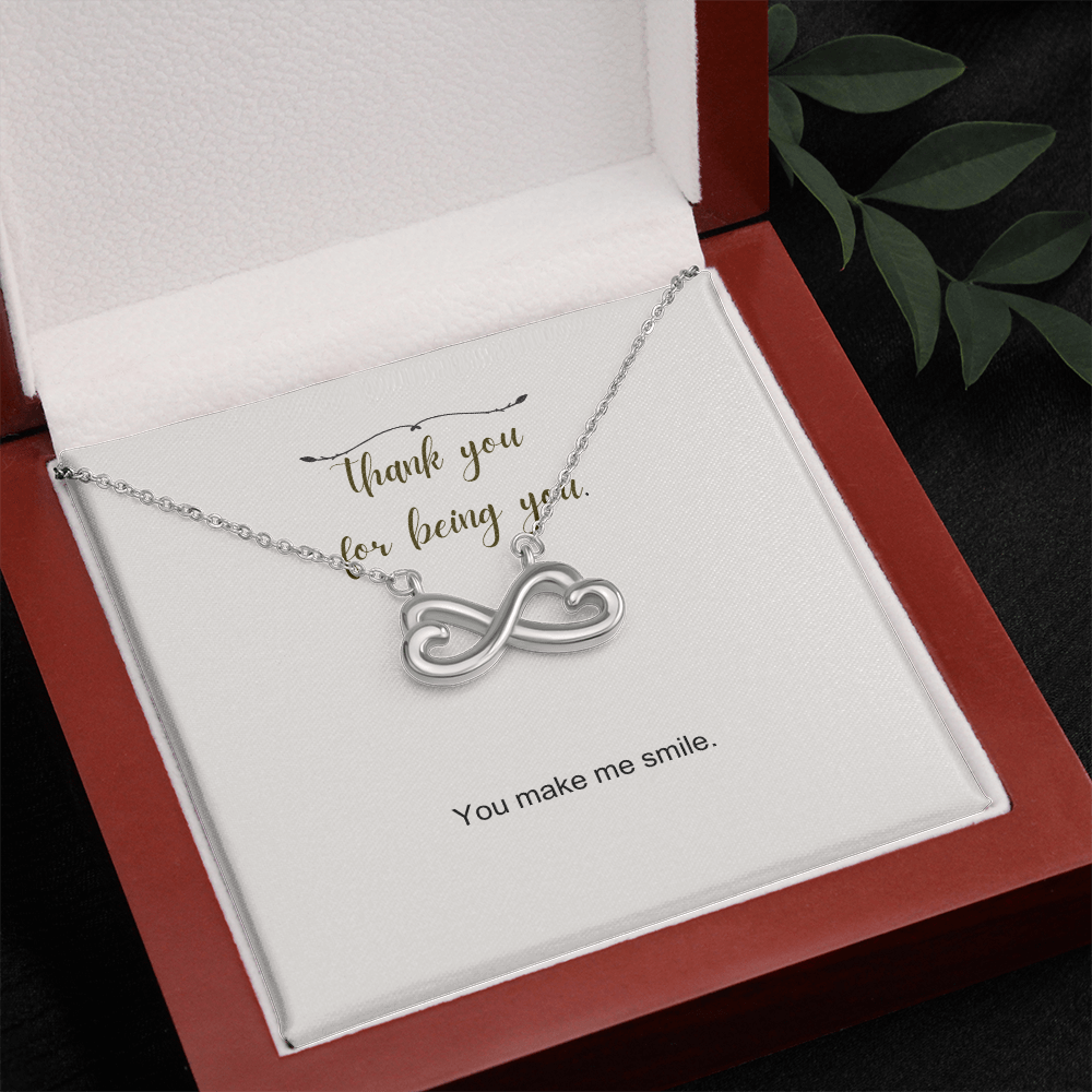 Endless Love Necklace: Thank You for Being You