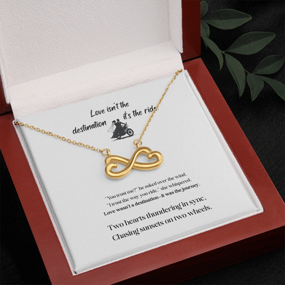 Endless Love Necklace: Motorcycle Bride