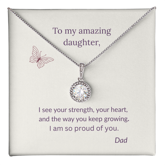 Eternal Hope Necklace: To My Daughter