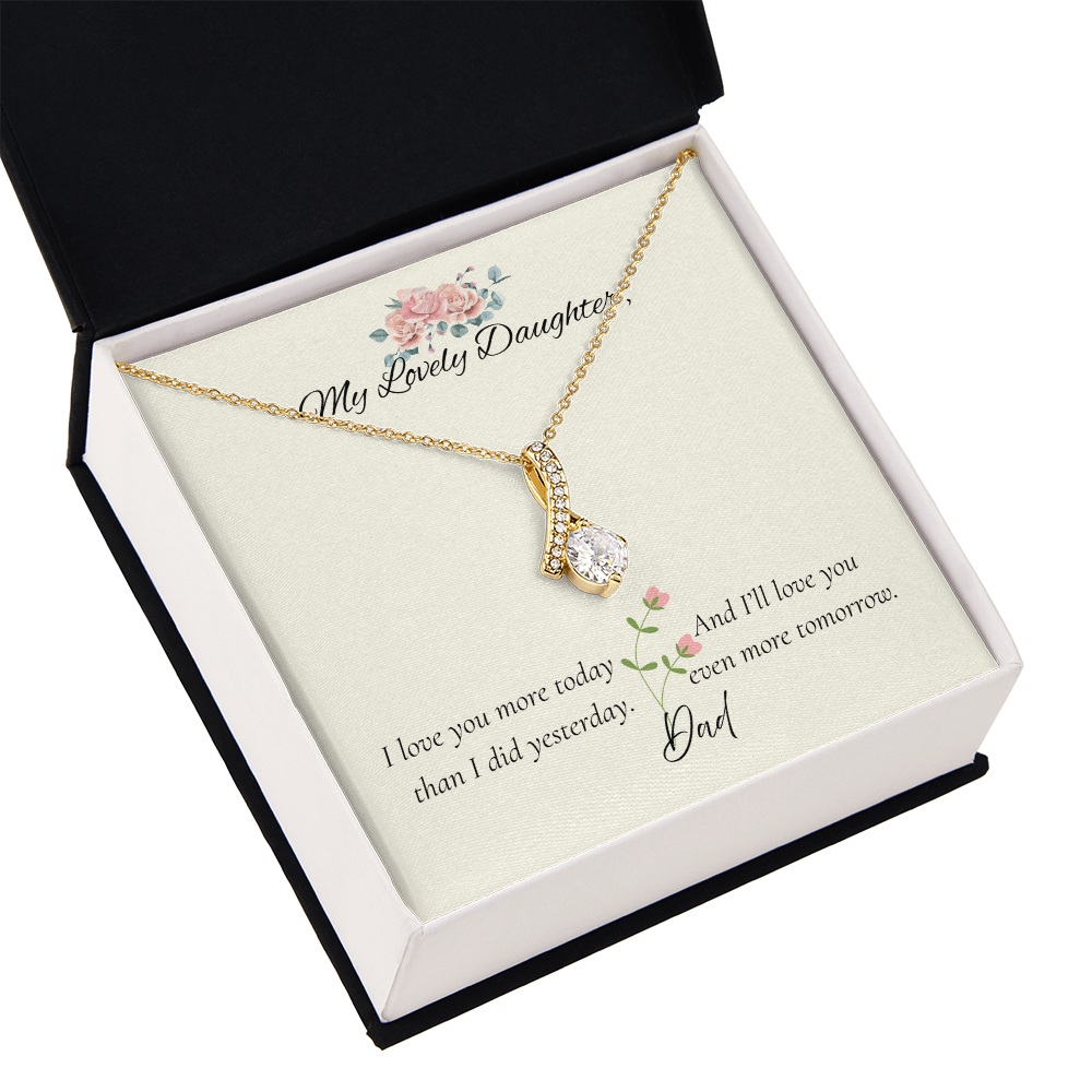 Alluring Beauty Necklace: My Lovely Daughter