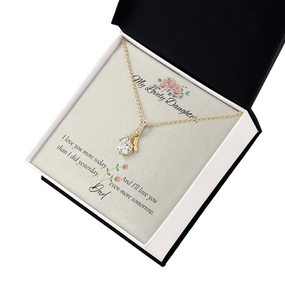 Alluring Beauty Necklace: My Lovely Daughter