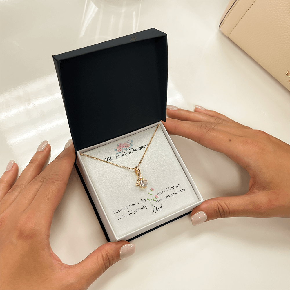 Alluring Beauty Necklace: My Lovely Daughter