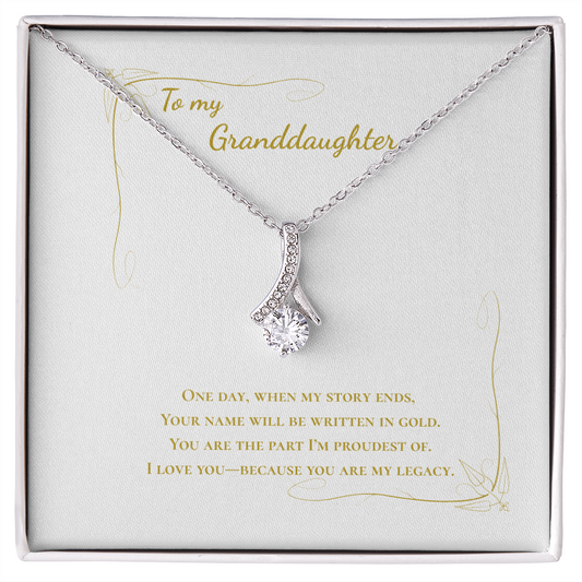 Alluring Beauty Necklace for Your Granddaughter