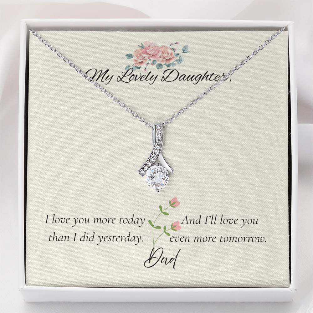 Alluring Beauty Necklace: My Lovely Daughter