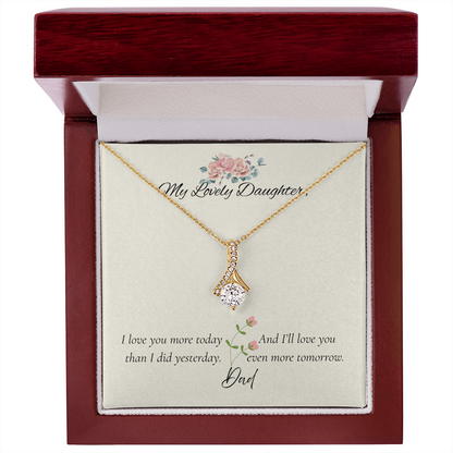 Alluring Beauty Necklace: My Lovely Daughter