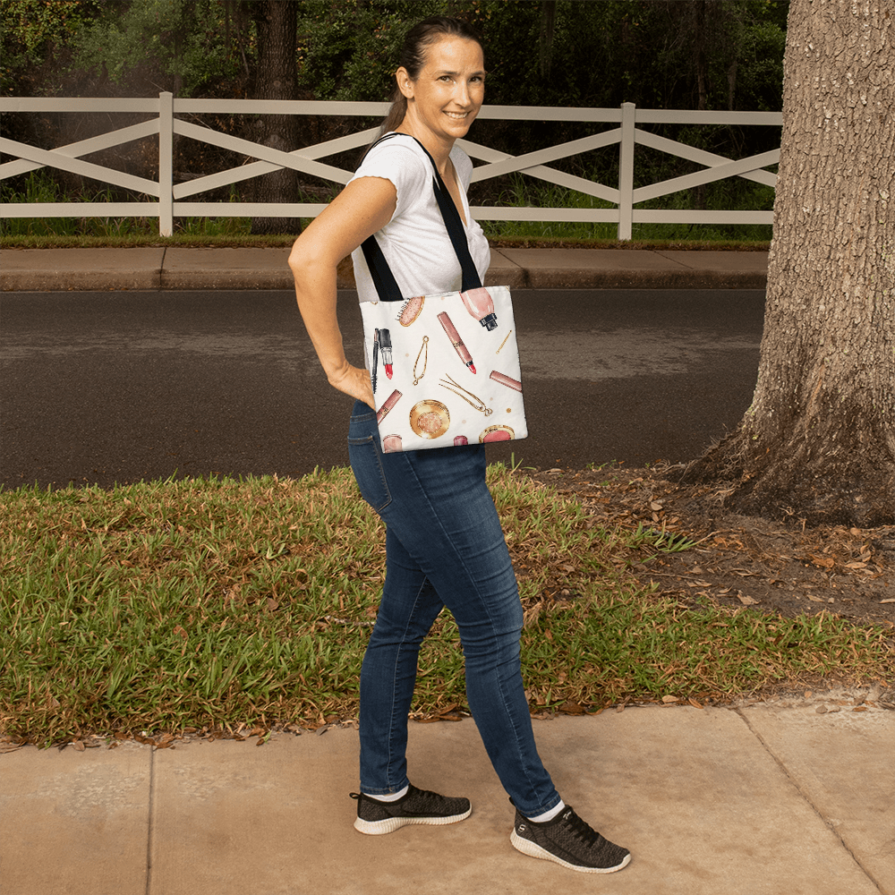 Tote Bag: Make Up Design