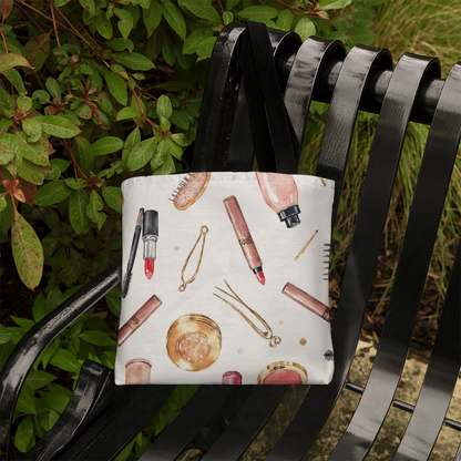 Tote Bag: Make Up Design