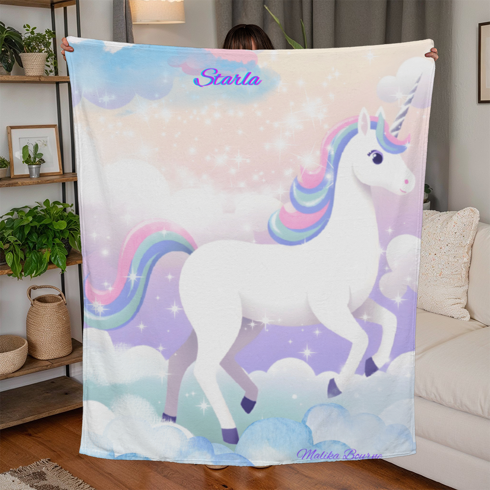 STARLA – The Unicorn Calm Blanket