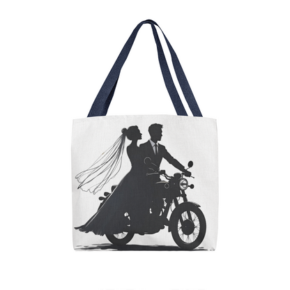 Classic Tote Bag: Motorcycle Bride