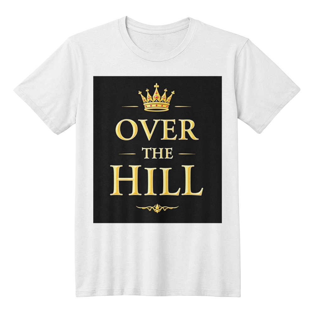 T-shirt-Over the Hill Adult Front Black