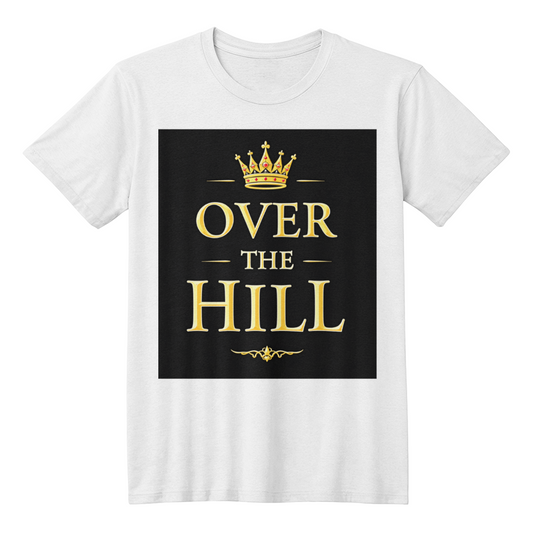 T-shirt-Over the Hill Adult Front Black
