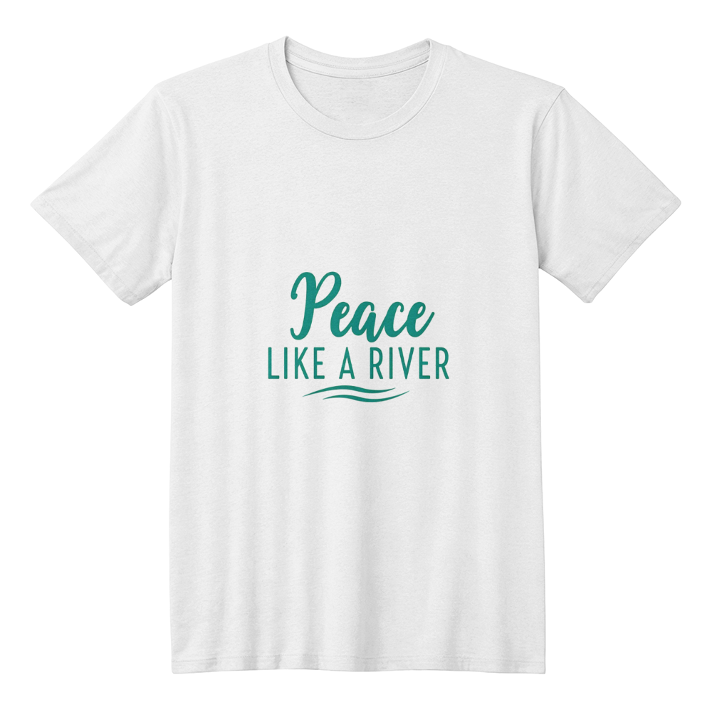 T-shirt: Peace Like A River Adult Size