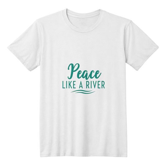 T-shirt: Peace Like A River Adult Size