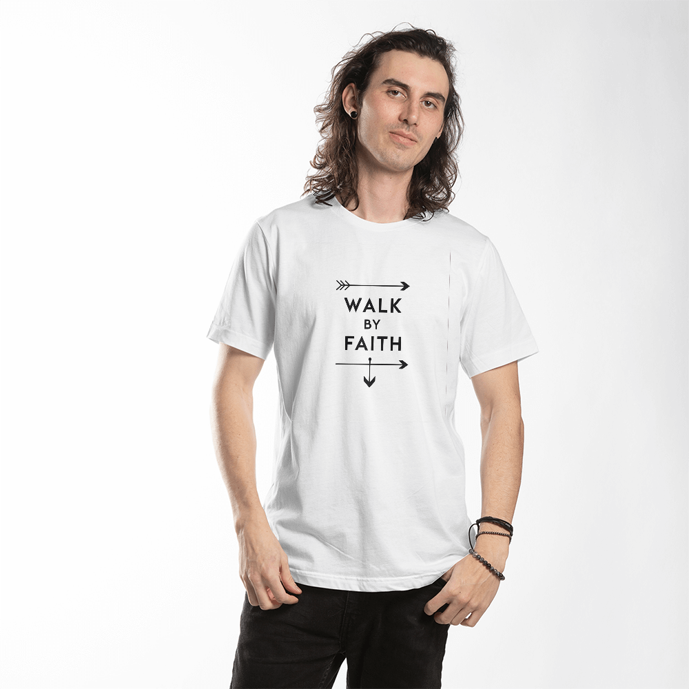 T-shirt Faith-Based: Walk by Faith