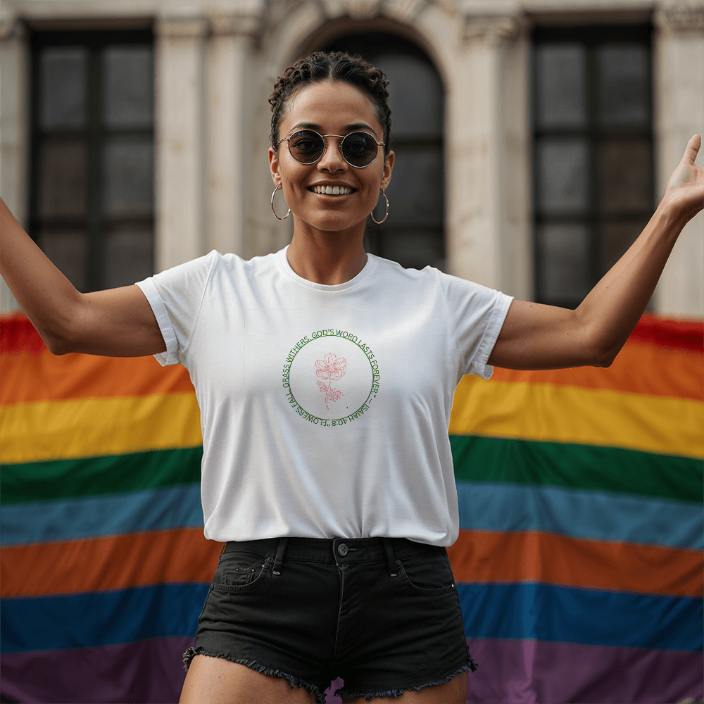 T-shirt Faith Based: Isaiah 40:8