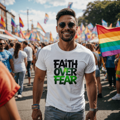 T-shirt: Faith Over Fear Adult Size